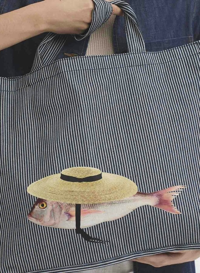 Nice Things - Striped Fish Bag