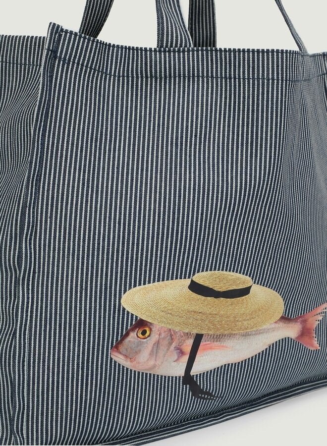 Nice Things - Striped Fish Bag