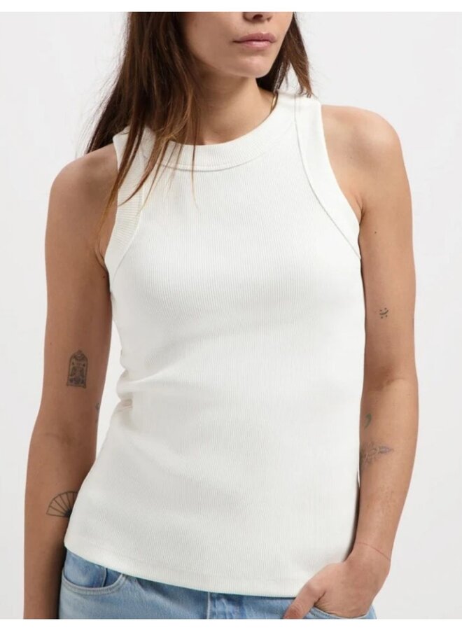 Kuyichi - Romy Rib Tanktop - White