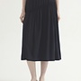 Nice Things - Textured Ruffle Skirt - Navy