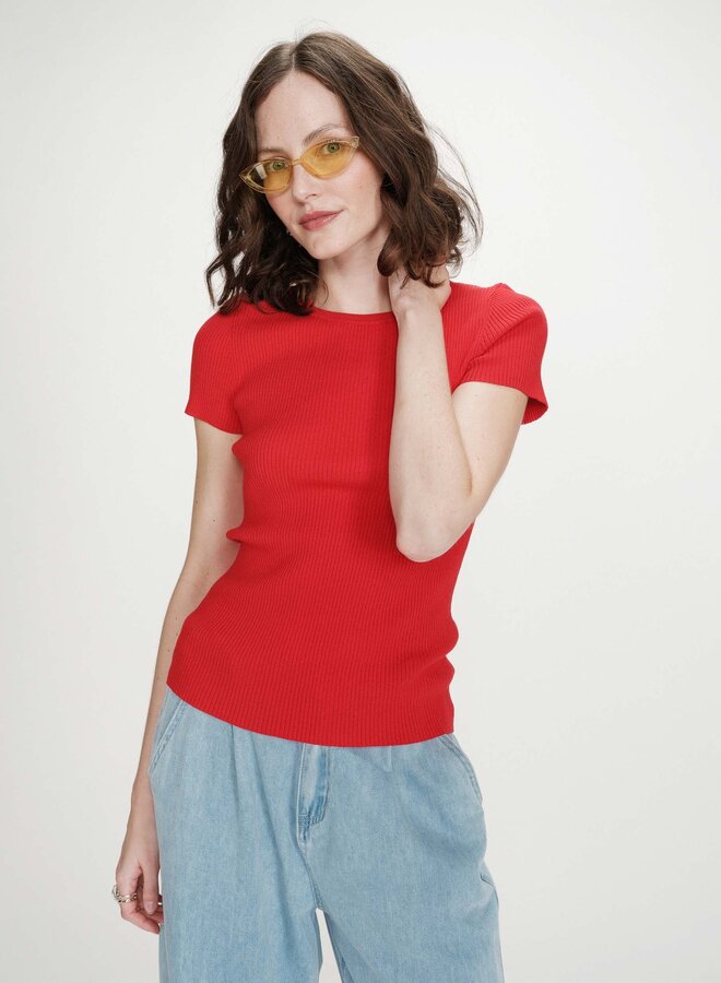 G&M - Pullover Vendredi - Rouge