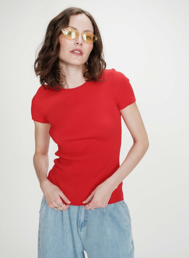 G&M - Pullover Vendredi - Rouge