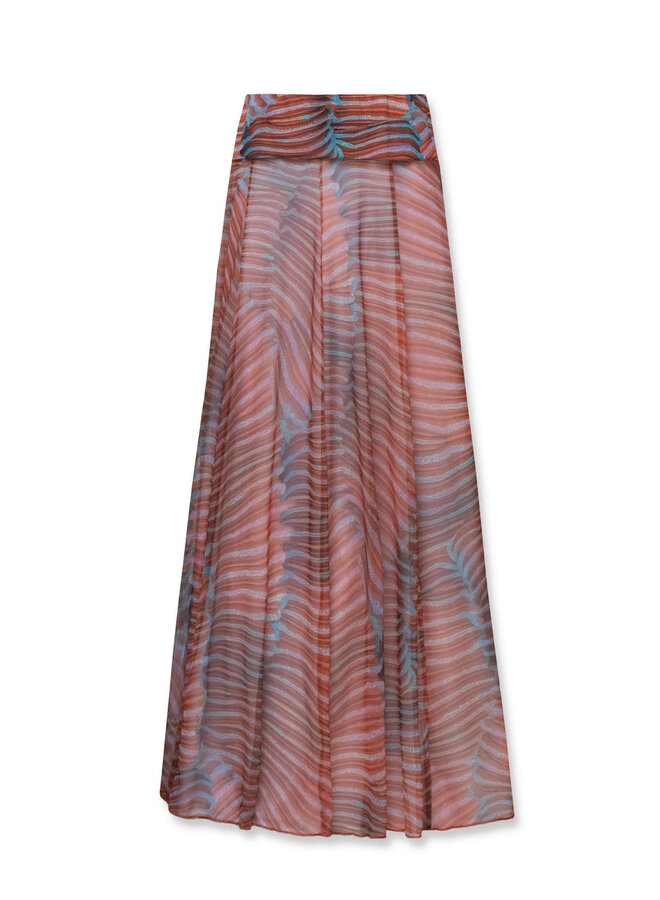 Insomnia Studio - Aria Maxi Skirt - Coral