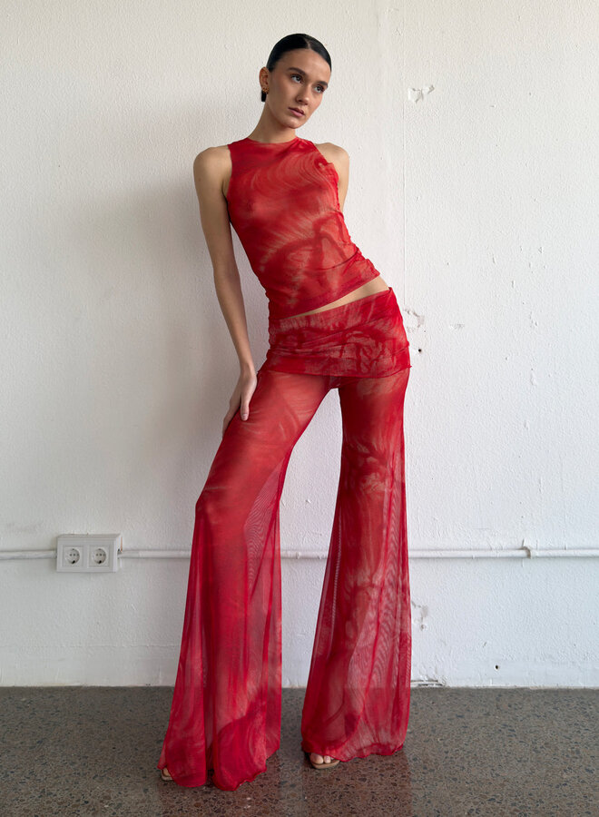 Insomnia Studio - Mesh Top - Fuego