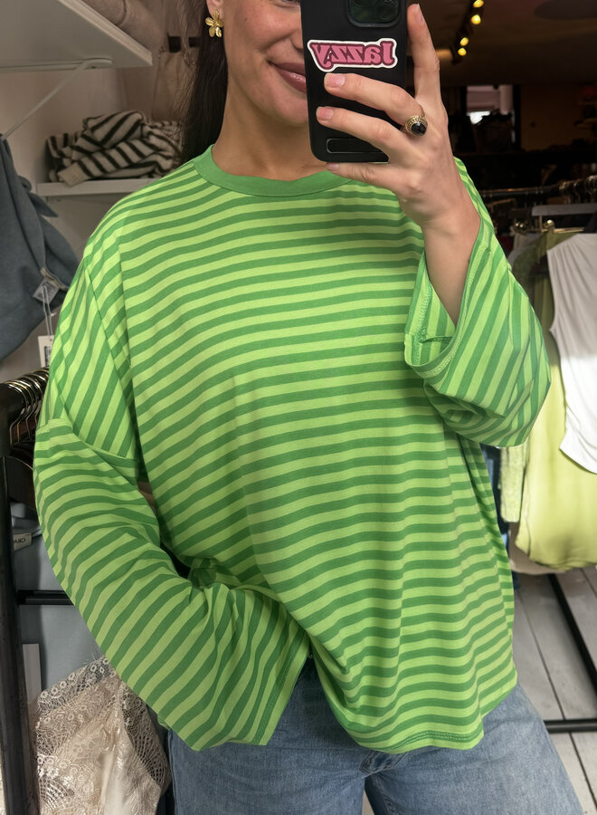Oversized Honey Bee Shirt - Neon Green