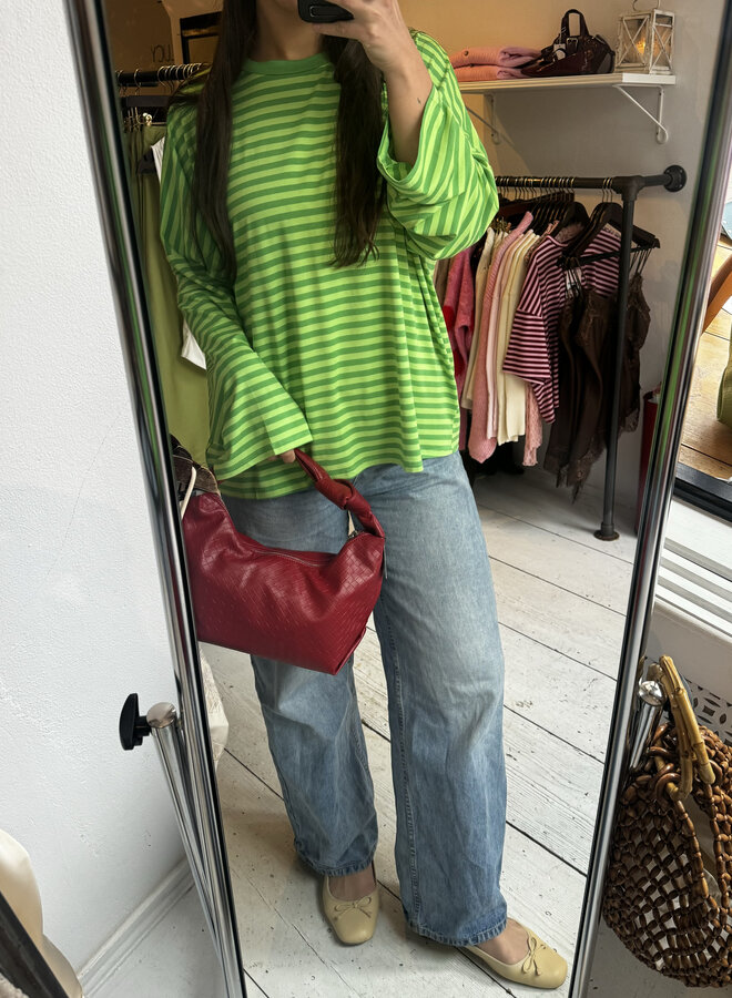 Oversized Honey Bee Shirt - Neon Green