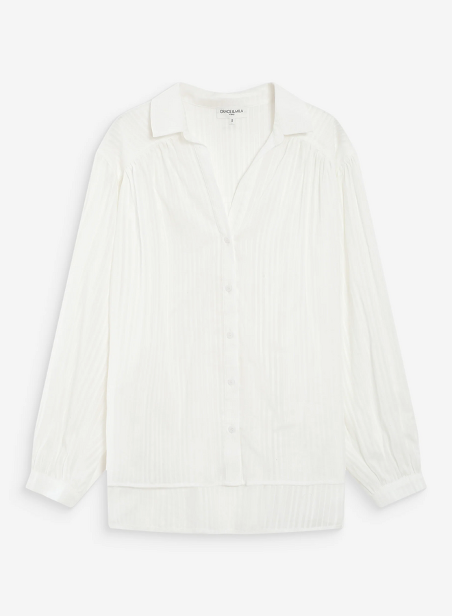 G&M - Shirt Vibes - Ivoire