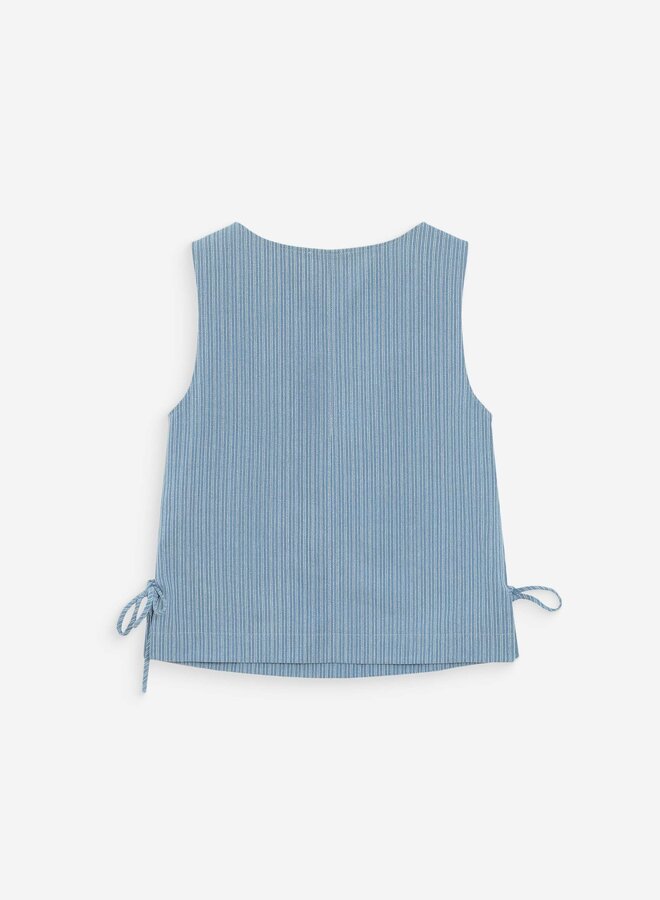 G&M - Top Vendome - Striped Blue