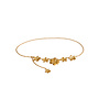 JAZZY - No Rain No Flowers - Belt - Gold