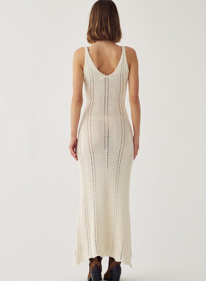 Noella - N-Marissa Knit Dress - Off White