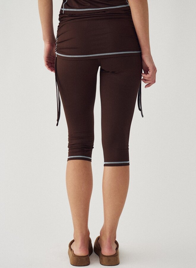 Noella - N-Lorena MW Capris - Chocolate