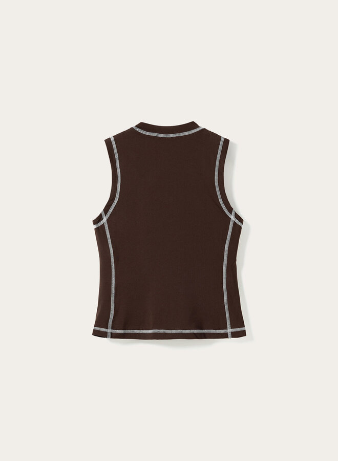 Noella - N Karishenna Top - Chocolate