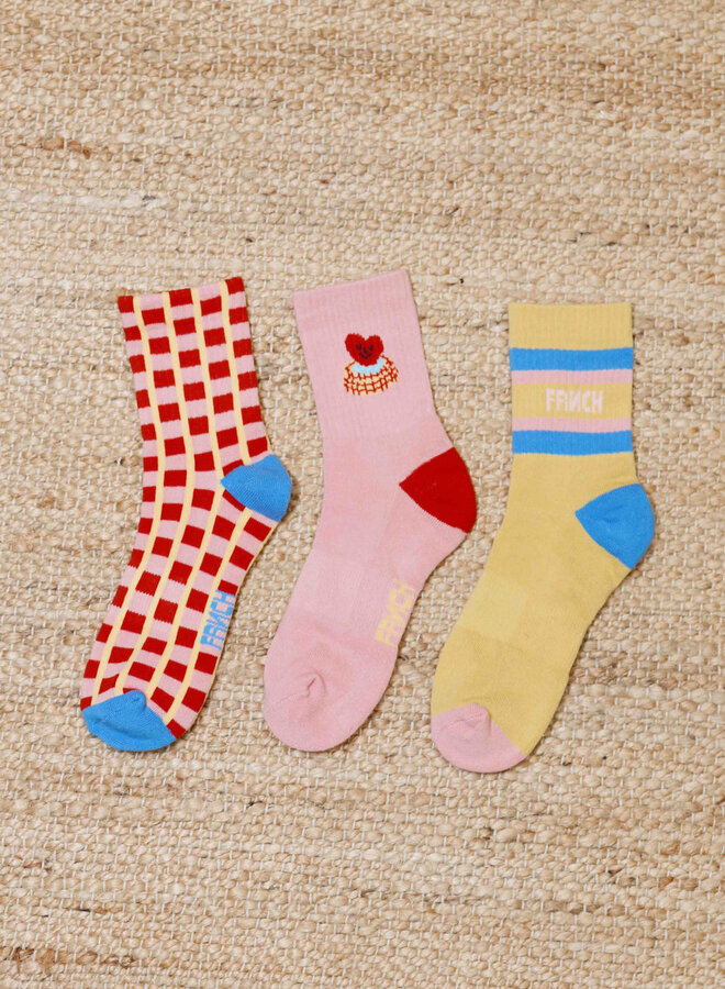 FRNCH - Chaussettes Odoya - Rose