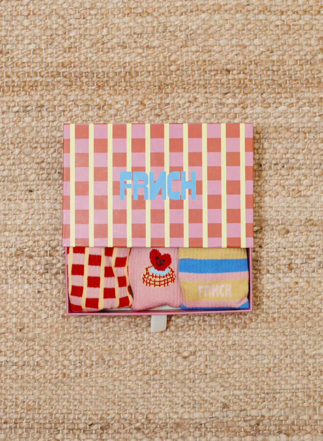 FRNCH - Chaussettes Odoya - Rose