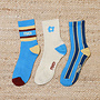 FRNCH - Chaussettes Mura - Bleu Lavande