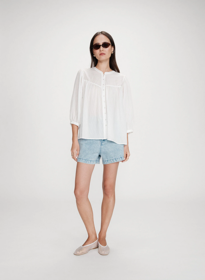 G&M - Blouse Vanille - Ivoire