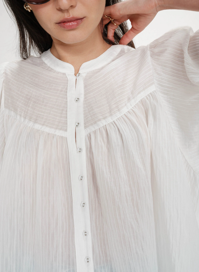 G&M - Blouse Vanille - Ivoire