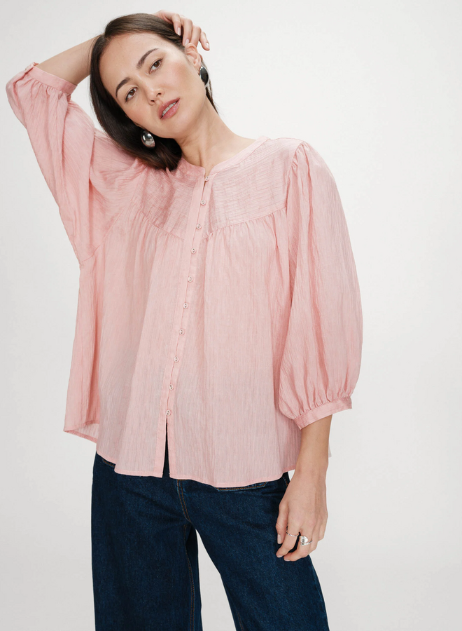 G&M - Blouse Vanille - Rose