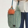 Nice Things - Raffia Crab Charm - Light Rust