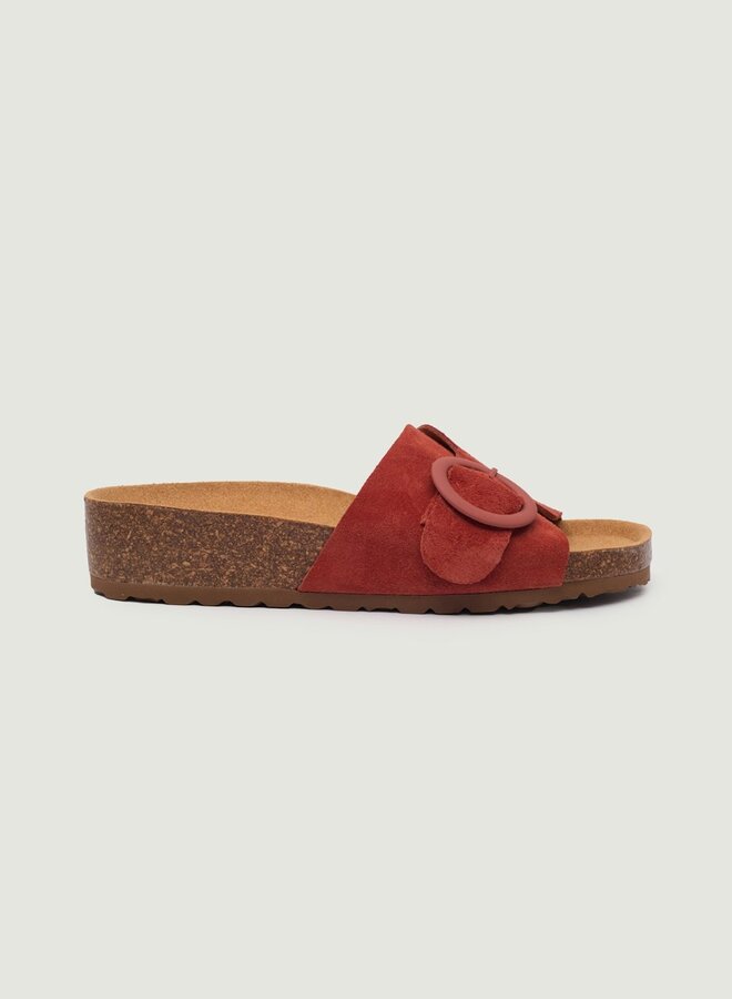 Nice Things - Bio Wedge Split Leather - Burnt Orange