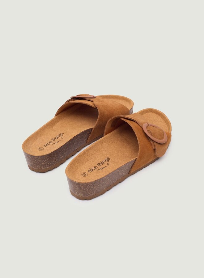 Nice Things - Bio Wedge Split Leather - Camel