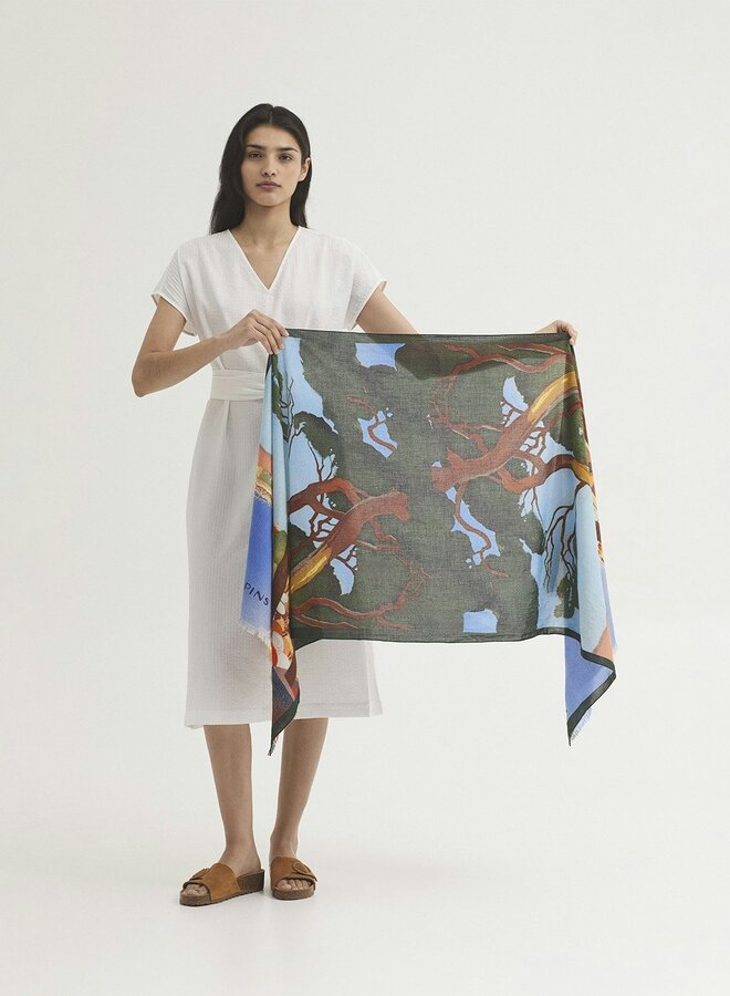 Nice Things - Foulard "Nice Les Pins" - Multicolor