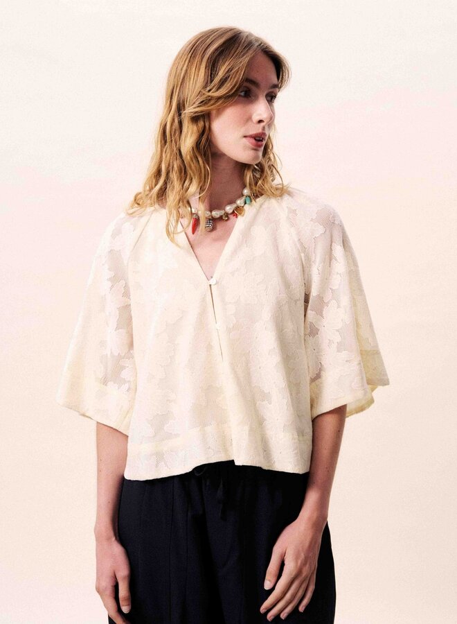 FRNCH - Blouse Maresias - Creme