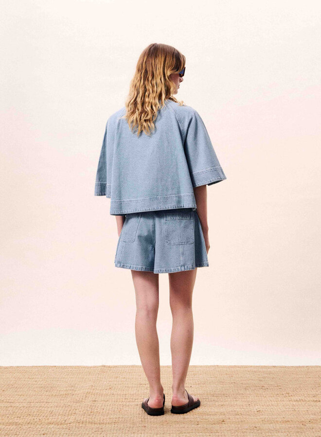 FRNCH - Blouse Citrine - Bleu Clair