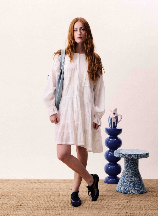 FRNCH - Robe Rhea - Blanc