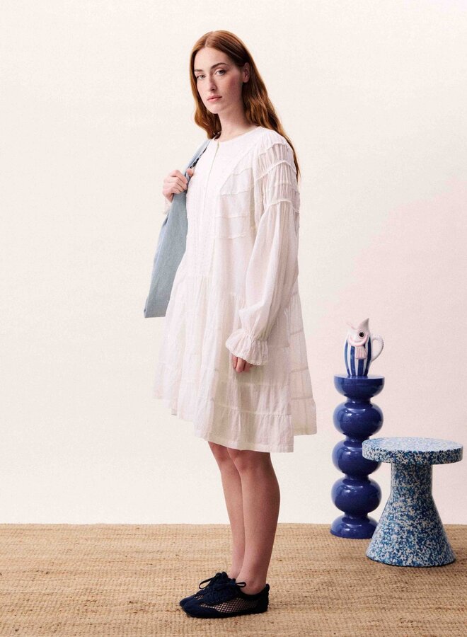 FRNCH - Robe Rhea - Blanc