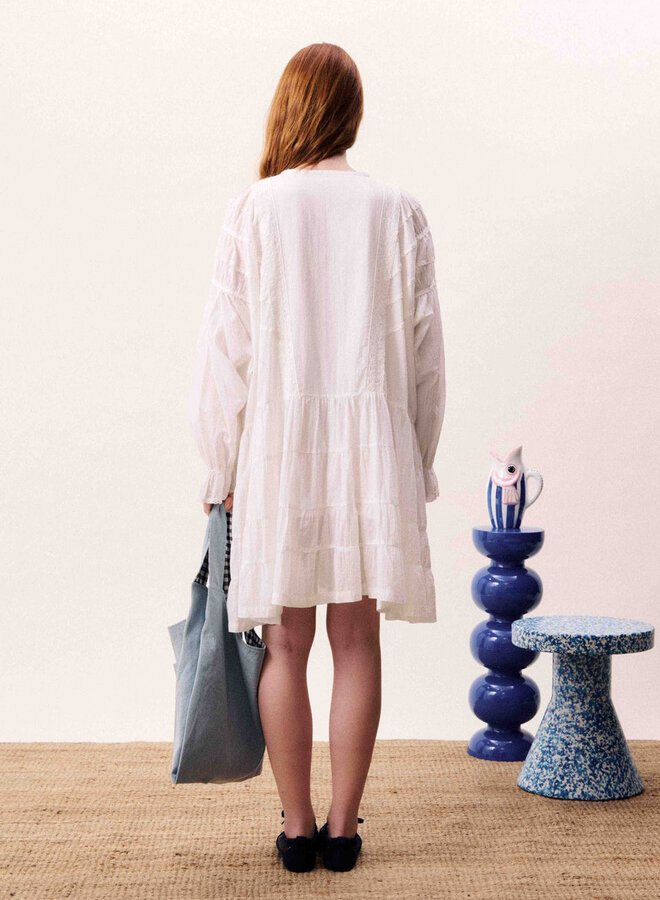 FRNCH - Robe Rhea - Blanc