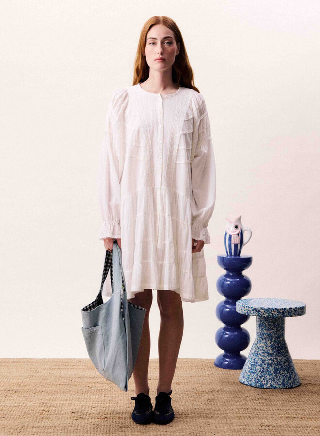 FRNCH - Robe Rhea - Blanc