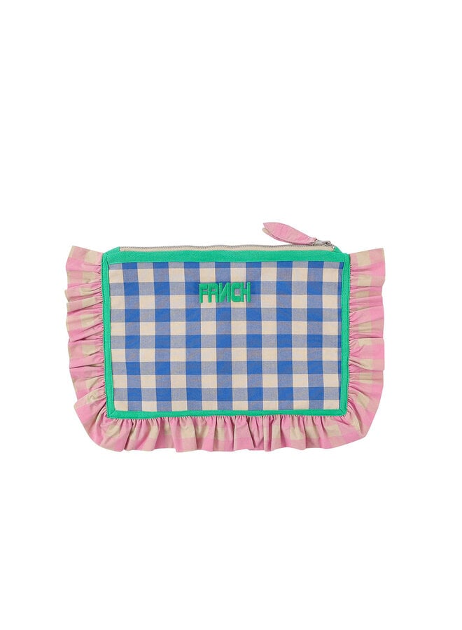 FRNCH - Krunefossen Clutch - Azure Bleu