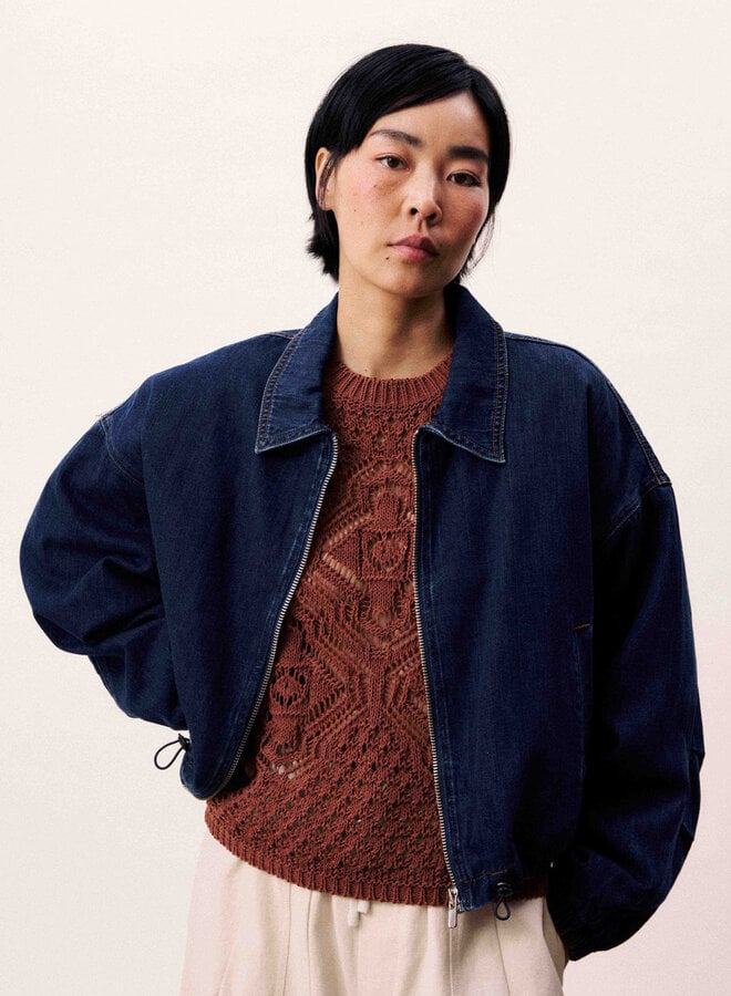 FRNCH - Bomber Itacare - Bleu Jean