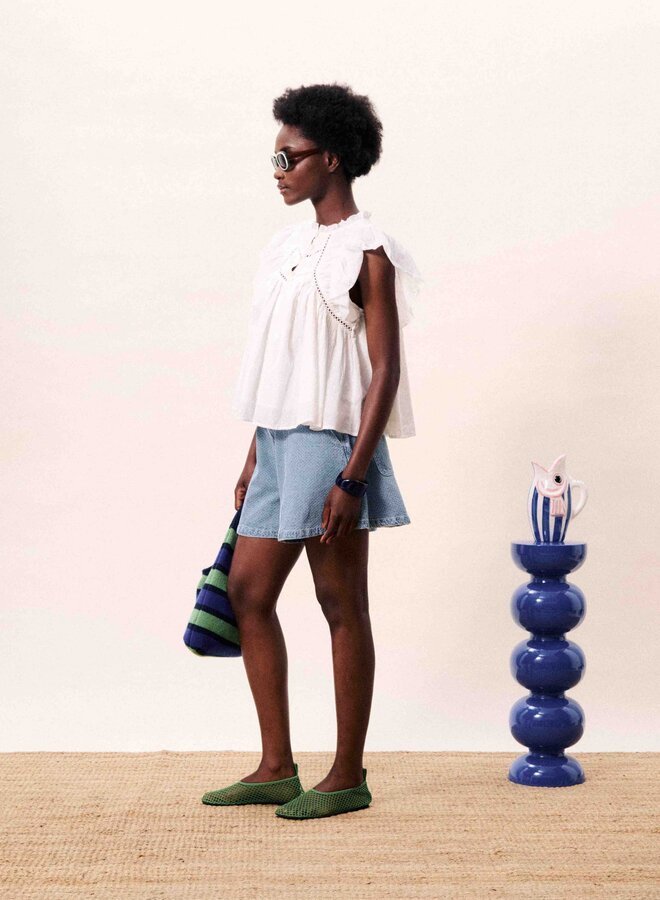 FRNCH - Blouse Detiana - Blanc