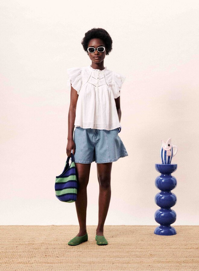 FRNCH - Blouse Detiana - Blanc