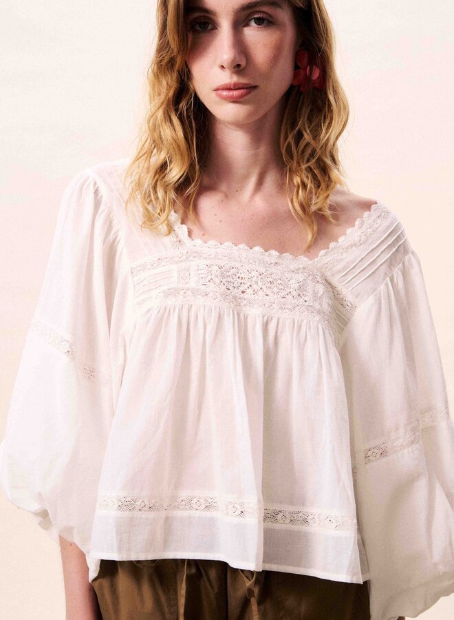 FRNCH - Top Fluvia - Blanc