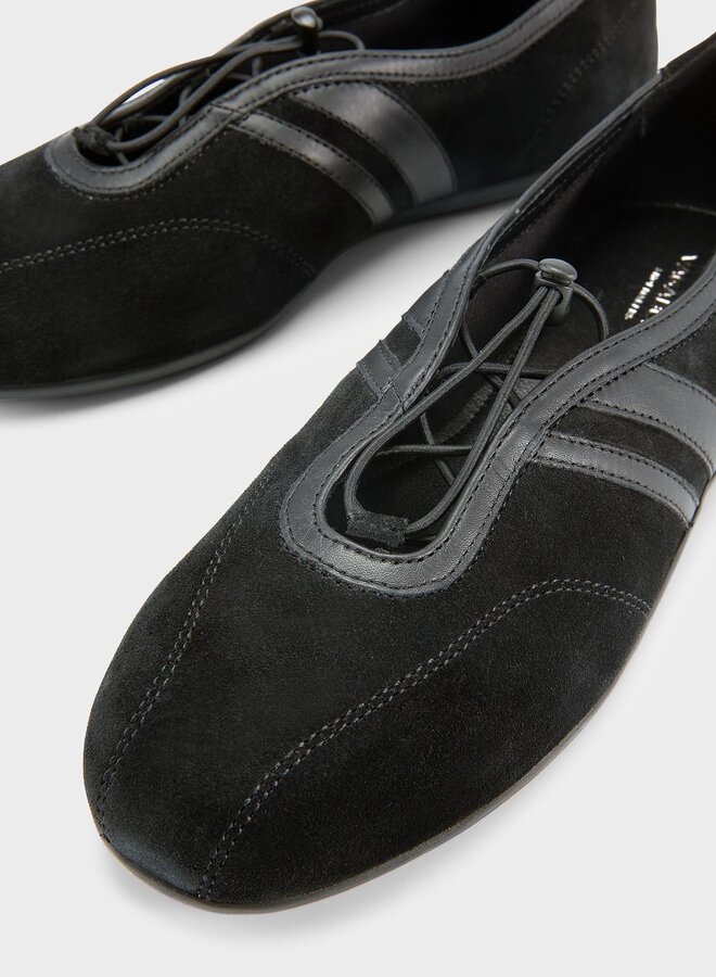 Vagabond - Hollie Ballet Flats - Black Suede