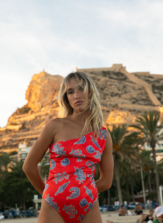 Laure + Max - Bathing Suit Amoroso - Imprime Calanque