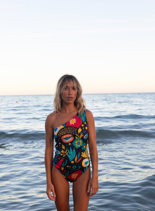 Laure + Max - Bathing Suit Amoroso - Imprime Lucky Eye