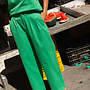 Laure+Max - Pantalon Piava - Vert Pomme