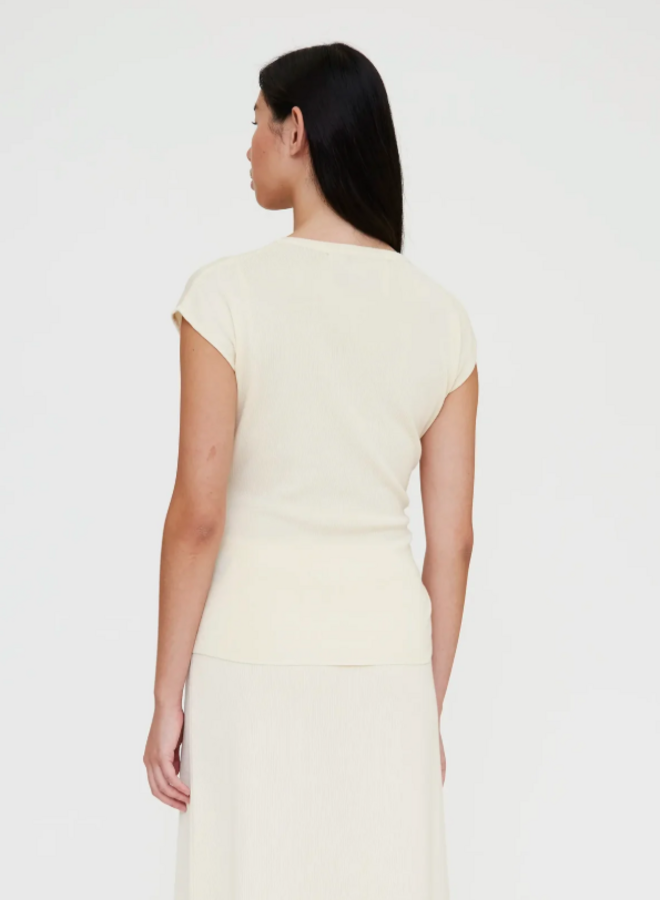 Wild Pony - Button Up Top - Ecru