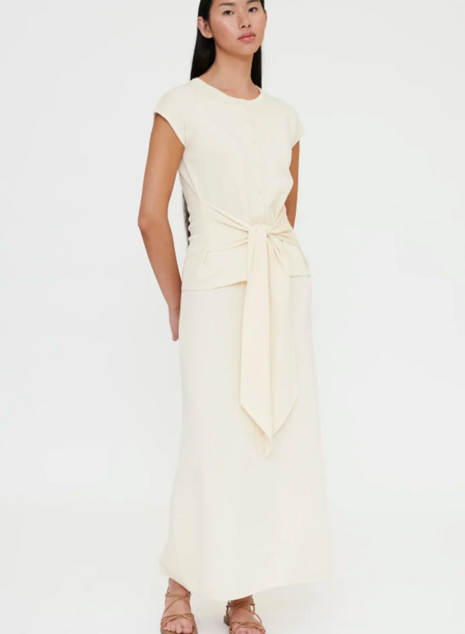 Wild Pony - Button Up Top - Ecru