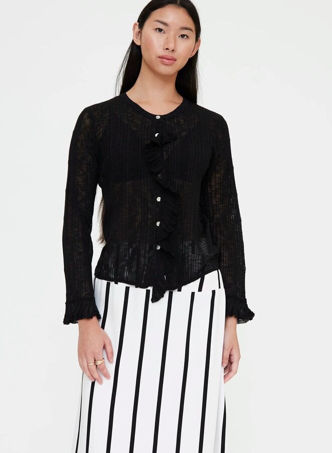 Wild Pony - Knitted Cardigan - Black
