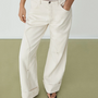 LAAGAM - Dallas Denim Pants - Ecru