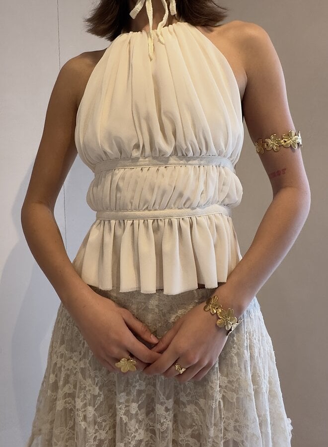 Following Lucy - Luna Top - Cheesecake