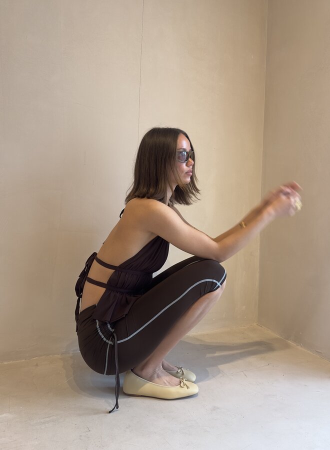 Following Lucy - Luna Top - Espresso