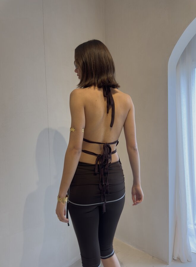 Following Lucy - Luna Top - Espresso