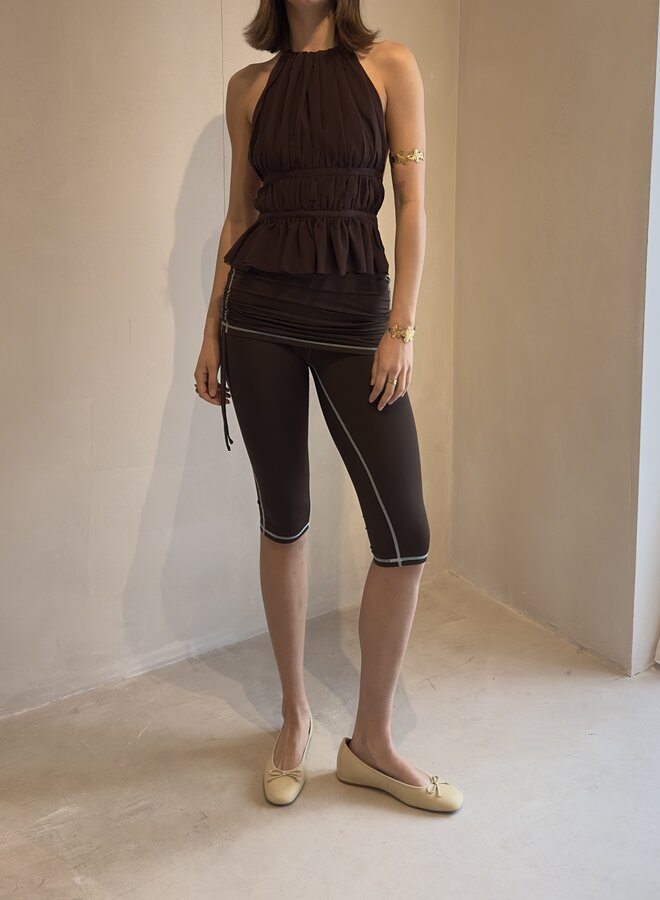 Following Lucy - Luna Top - Espresso