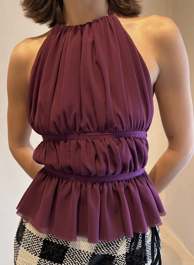 Following Lucy - Luna Top - Wild Berry